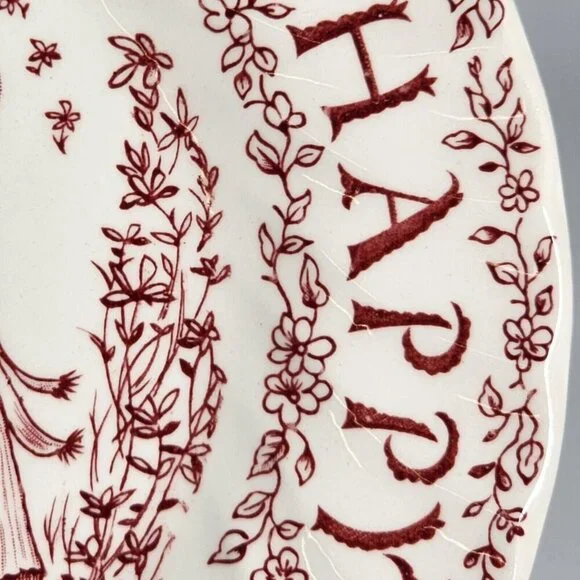 Royal Croconford Plate 1977 A Tribute to Mother All Year Long England Vintage - Picture 7 of 11